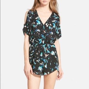Super trendy cold shoulder romper